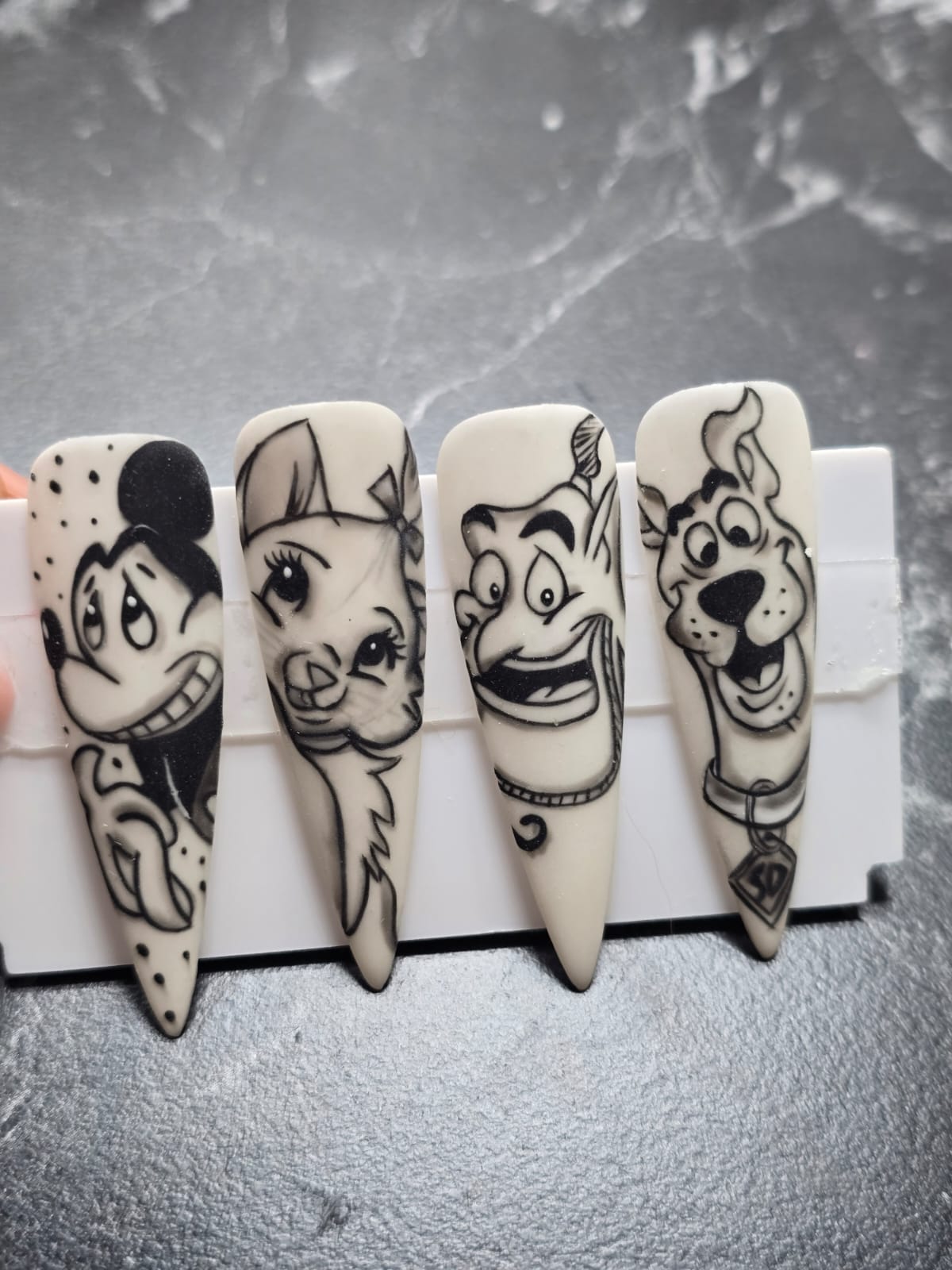 Nail art Cartoon Sketch