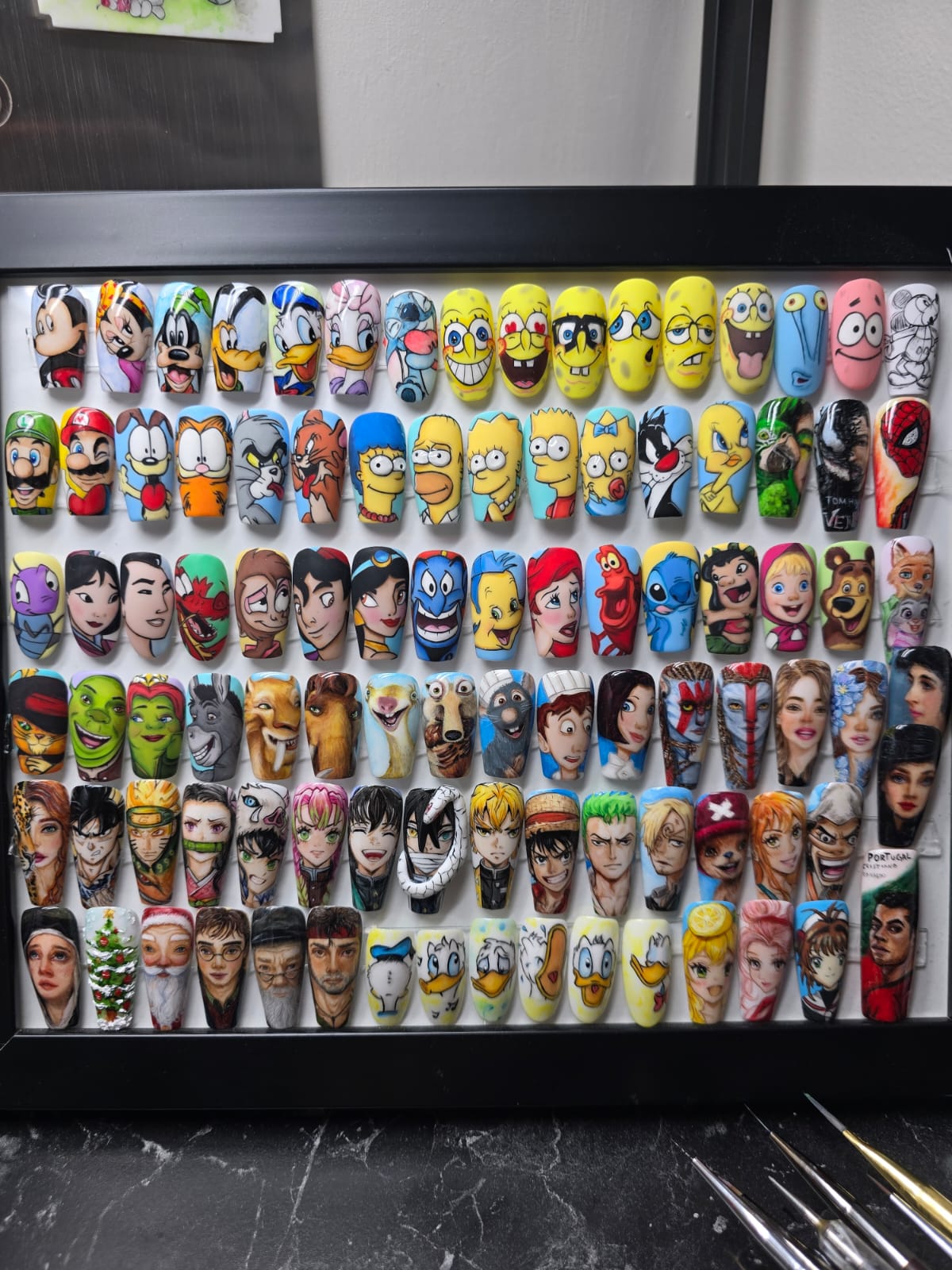 Trabalhos de Nail Art — Alba Master Nail Art